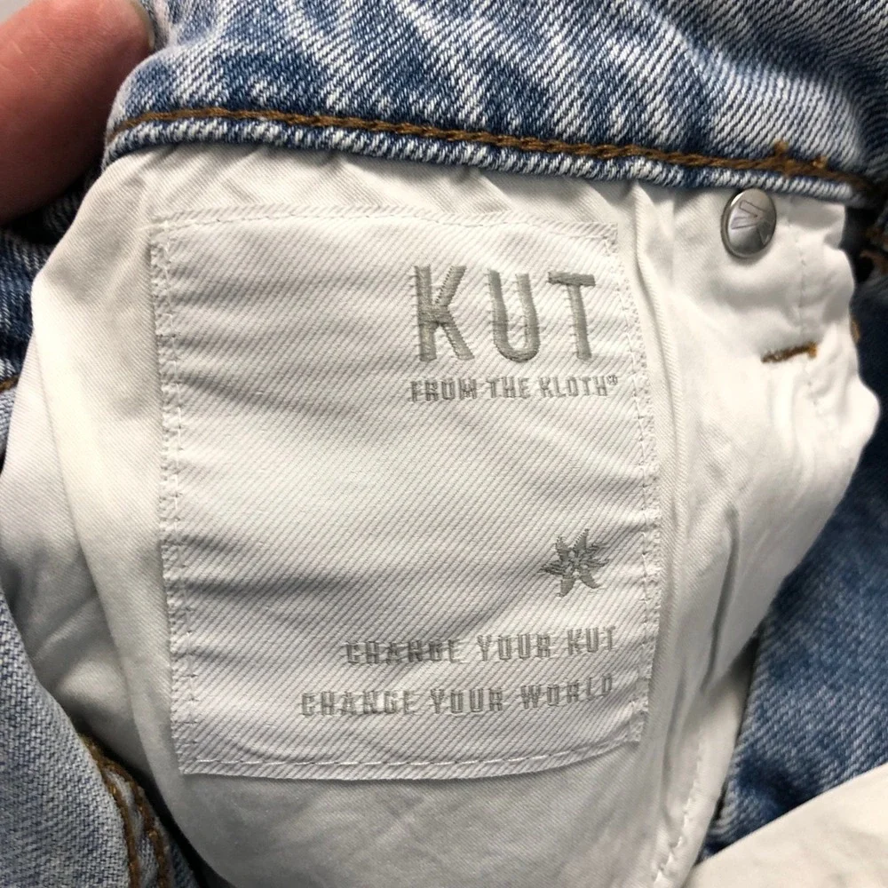 Kut From The‎ Kloth Jane Long Short High Rise Womens 0 Denim Cut Off Festival